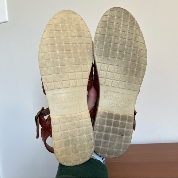 Bearpaw Gloria Saddle Brown Huarache Sandals size 7 - Picture 6 of 7